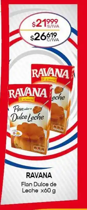 Nini Mayorista Ravana Flan Dulce De Leche x 60g oferta