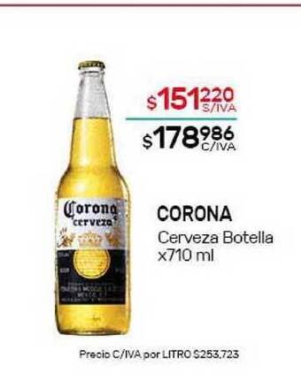 Corona Cerveza Botella x 710ml