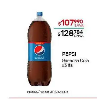 Nini Mayorista Pepsi Gaseosa Cola x 3lts oferta