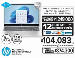 Carrefour HP Notebook 15" core i5 oferta