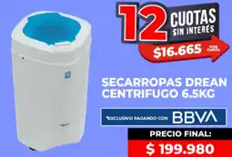 Supermayorista Vital Drean secarropas centrifugo 6.5 kg oferta