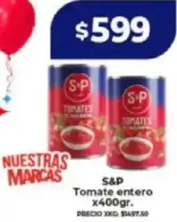 Supermayorista Vital S&P tomate entero oferta