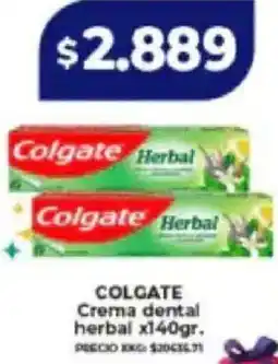 Supermayorista Vital Colgate crema dental herbal oferta
