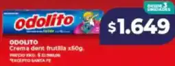 Supermayorista Vital Odolito crema dent frutilla oferta