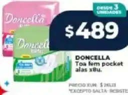 Supermayorista Vital Doncella toa fem pocket alas oferta