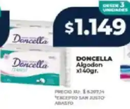 Supermayorista Vital Doncella algodon oferta