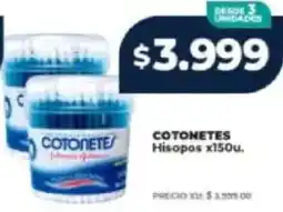 Supermayorista Vital Cotonetes hisopos oferta