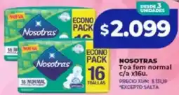 Supermayorista Vital Nosotras toa fem normal c/a oferta