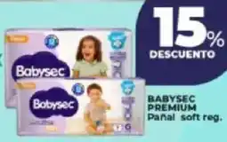 Supermayorista Vital Babysec premium pañal soft reg. oferta