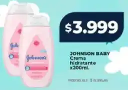 Supermayorista Vital Johnson baby crema hidratante oferta