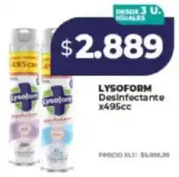 Supermayorista Vital Lysoform desinfectante oferta