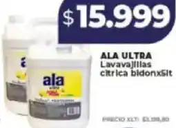 Supermayorista Vital Ala ultra lavavajillas citrica bidon oferta