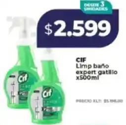 Supermayorista Vital Cif limp baño expert gatillo oferta
