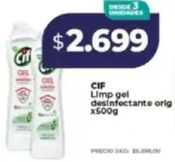 Supermayorista Vital Cif limp gel desinfectante orig oferta