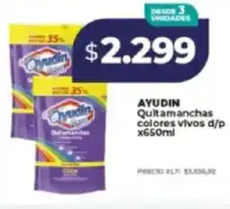 Supermayorista Vital Ayudin quitamanchas colores vivos d/p oferta