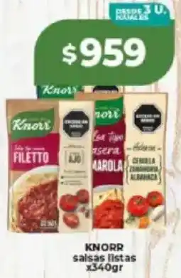 Supermayorista Vital Knorr salsas listas oferta