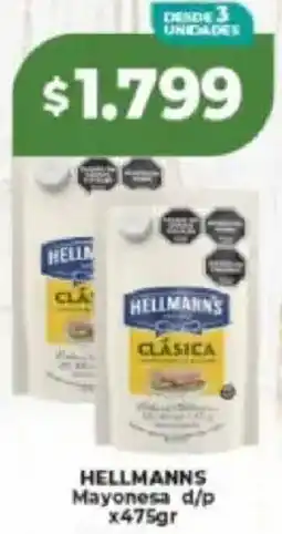 Supermayorista Vital Hellmann's mayonesa d/p oferta