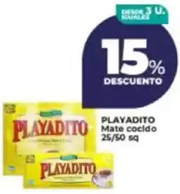 Supermayorista Vital Playadito mate cocido oferta