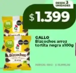 Supermayorista Vital Gallo bizcochos arroz tortita negra oferta