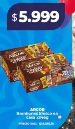 Supermayorista Vital Arcor bombones klosco en casa oferta