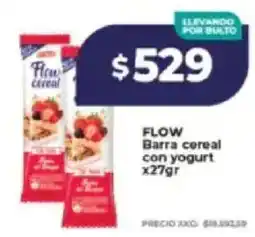 Supermayorista Vital Flow barra cereal con yogurt oferta