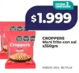 Supermayorista Vital Croppers mani frito con sal oferta
