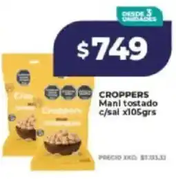 Supermayorista Vital Croppers mani tostado c/sal oferta