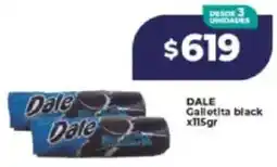Supermayorista Vital Dale galletita black oferta