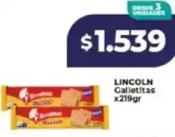 Supermayorista Vital Lincoln galletitas oferta