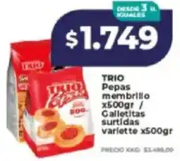 Supermayorista Vital Trio pepas membrillo oferta