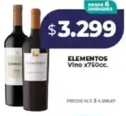 Supermayorista Vital Elementos vino oferta