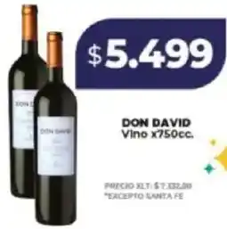Supermayorista Vital Don david vino oferta