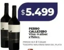Supermayorista Vital Perro callejero vino malbec oferta
