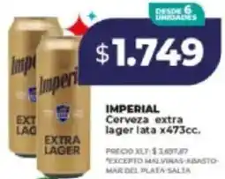 Supermayorista Vital Imperial cerveza extra lager lata oferta