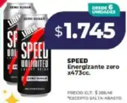 Supermayorista Vital Speed energizante zero oferta