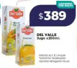 Supermayorista Vital Del valle jugo oferta