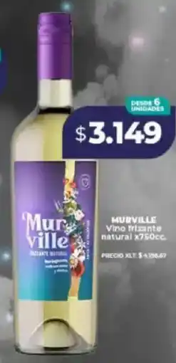 Supermayorista Vital Murville vino frizzante natural oferta