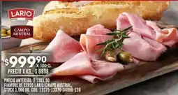 Coto Fiambre de cerdo lario/campo austral oferta