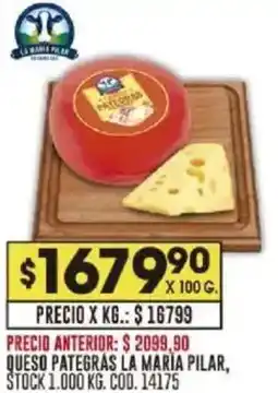 Coto Queso pategrás la maría pilar oferta