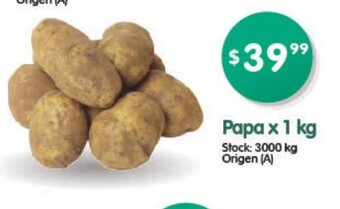 Supermercados Buenos Días Papa x 1kg oferta