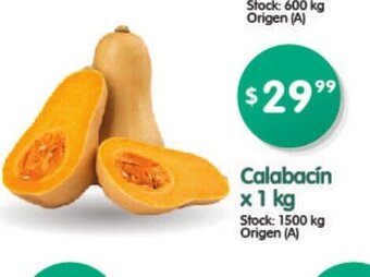 Supermercados Buenos Días Calabacin x 1kg oferta