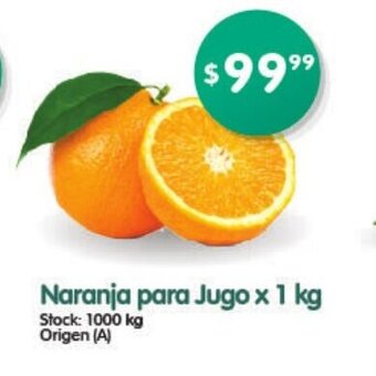 Supermercados Buenos Días naranja para Jugo x 1kg oferta