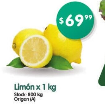 Supermercados Buenos Días Limón x 1kg oferta