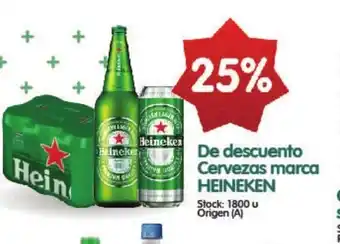 Heineken De descuento Cervezas marca