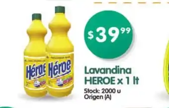 Supermercados Buenos Días Heroe Lavandina x 1lt oferta