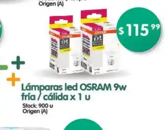 Supermercados Buenos Días Osram Lámparas Led 9w fría/cálida x 1 u oferta
