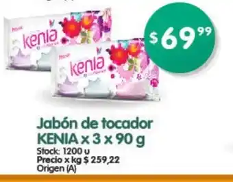 Supermercados Buenos Días Kenia Jabón de tocador x 3 x 90g oferta