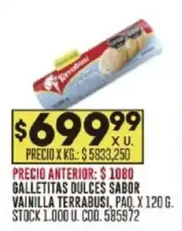 Coto Terrabusi galletitas dulces oferta