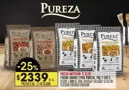 Coto Pureza fideos oferta