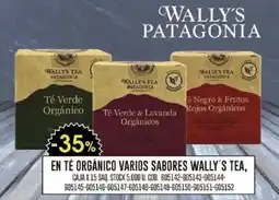 Coto Wally’s Tea té orgánico oferta
